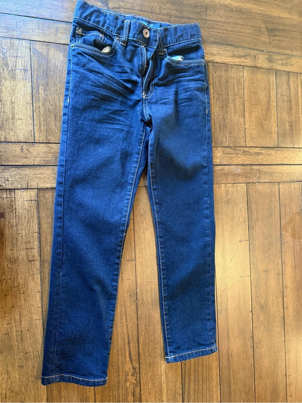 Lucky Brand Dark Blue Kids Skinny Jeans